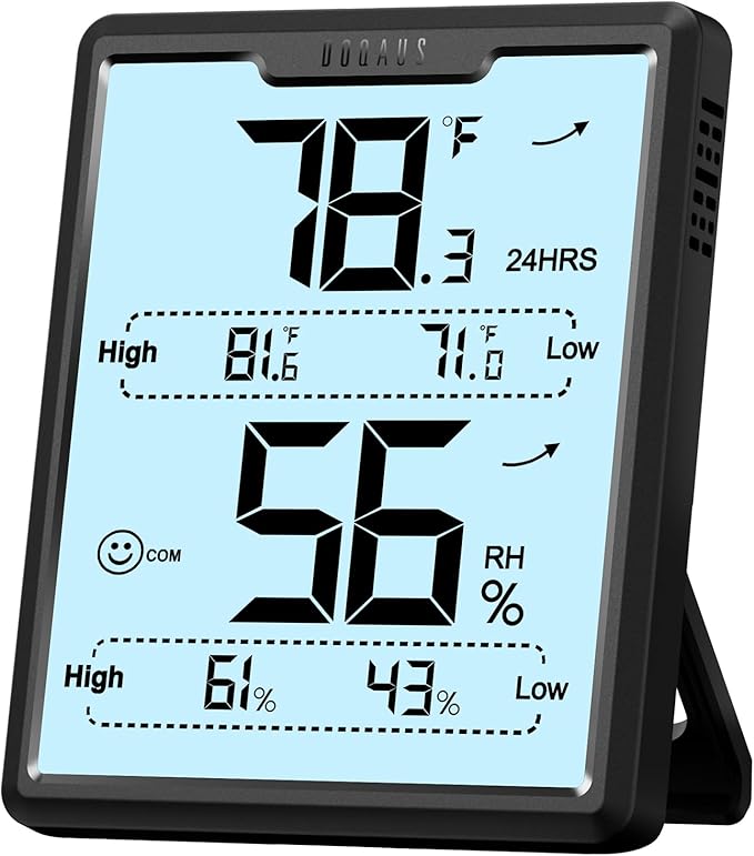 DOQAUS Digital Hygrometer: The Ultimate Pro Monitor for Your Tech Den | Tech Vortex