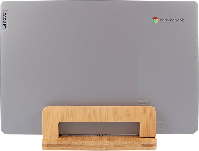 Upgrade Your Setup: The Ultimate Adjustable Bamboo Vertical Laptop Stand | Tech Vortex