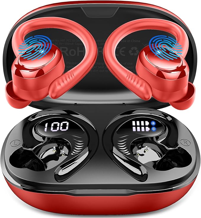 Hupoaf 2025 Sport Earbuds: 50H Battery & Deep Bass Fitness Beast | Tech Vortex