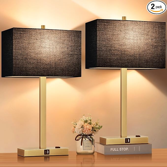 Upgrade Your Setup: Lynnoland USB-C Smart Touch Bedside Lamps | Tech Vortex