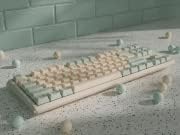 Ducky One 3 TKL Matcha 80% Mechanical Keyboard: Quack Mechanics Dampening, Hot-Swappable Cherry MX Blue Switches, High-Density PBT Tripleshot Keycaps, no RGB, US