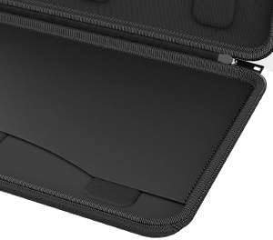 Smatree Hard Laptop Sleeve Case for 15 inch DELL XPS 15 9510 9520 9530, Dell XPS 15 Laptop Case, Anti-Shock and Waterproof Notebook Bag, Black