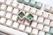 Ducky One 3 TKL Matcha Hotswap Double Shot PBT Quack Mechanical Keyboard (Cherry MX Silent Red)
