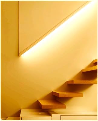 RadiantFlux Warm White Led Strip Lights for Bedroom, 65ft 1200Leds, Dimmable,Flexible, Super Bright LED Tape Lights for Living Room, Kitchen, Vanity Mirro （Indoor Use）