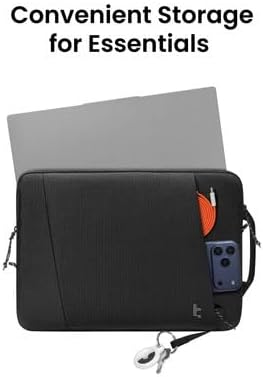 tomtoc Slim & 360° Protective Laptop Sleeve for 14-inch HP Lenovo Dell Acer ASUS Samsung Laptop Chromebook, Water-Resistant Case with CornerArmor, Fits 13.5-14.4 Inch Surface Laptop Studio/6/5/4/3