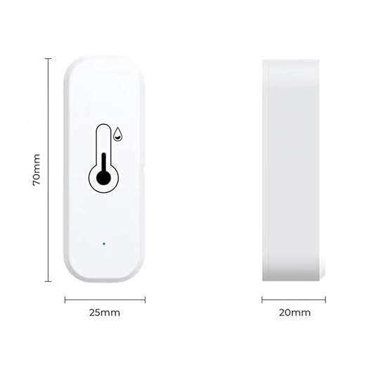 WiFi & Bluetooth Temperature and Humidity Monitor Sensor,No Hub Required,Compatible with Alexa and Google Home,for Room,Greenhouses Accessories,Garages,Office 3Pack(No Include Battery)