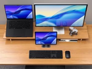 Satechi Wireless Keyboard and Mouse Combo, Slim CEX3 with Multi-Device Bluetooth Pairing and USB-C Receiver Connectivity, Designed for Full-Size Productivity Workspaces, Space Black