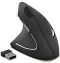 Ergonomic Left-Handed Wireless Vertical Mouse, 2.4G, 3 Adjustable DPI (800/1200/1600), Specially for Left Handers