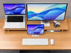 Satechi Wireless Keyboard and Mouse Combo, Slim CEX3 with Multi-Device Bluetooth Pairing and USB-C Receiver Connectivity, Designed for Full-Size Productivity Workspaces, Silver