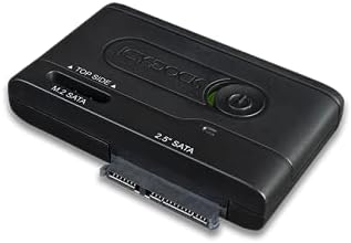ICY DOCK 2.5” & M.2 SATA III HDD SSD to USB 3.2 Gen 1 (5Gbps) Hard Drive Docking Station Reader Adapter | EZ-Adapter MB031U-1SMB