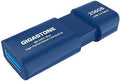 GIGASTONE Z80 256GB high Speed 1000MB/s, USB 3.2 Gen2 Solid State Drive, Capless Retractable Design Pen Drive, Carbon Fiber Style, Reliable & Durable, USB 2.0 / USB 3.0 / USB 3.1 Interface Compatible