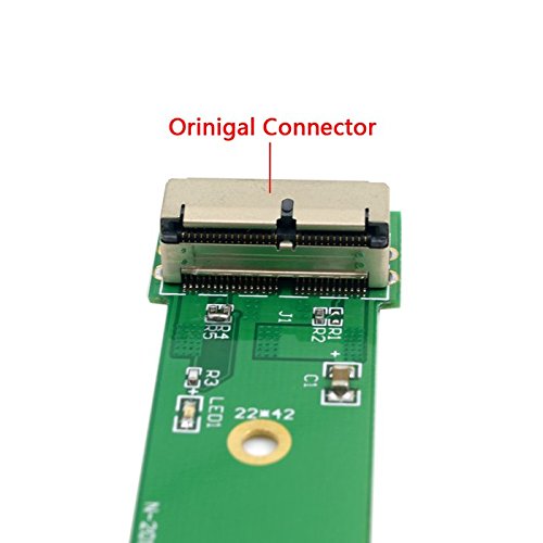 chenyang 12+16Pin MAC SSD to Motherboard M.2 NVME NGFF M-Key Convert Adapter Card for 2013 2014 2015 A1493 A1502 A1465 A1466 MAC Pro Air SSD
