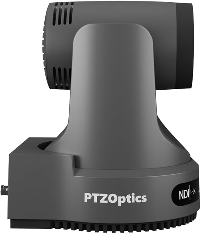 PTZOptics Move 4K 12x Optical Zoom PTZ Camera - Grey
