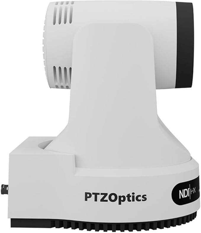 PTZOptics Move 4K 12X Optical Zoom Camera (White)