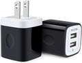 USB Wall Charger, Charger Block, AILKIN 2.1A Multiport Fast Charge Power Brick Cube for iPad, iPhone, Samsung Galaxy, Google Pixel, Motorola, Huawei, HTC, LG-2 Pcs, USB Box Charging Plug AC Adapter