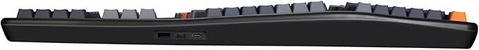 Adesso EasyTouch 1500 Ergonomic Mechanical Keyboard with Cherry Red Switches Wired Wireless Bluetooth RGB Illuminated Multi OS for Mac VIA Programmable with Copilot AI Hotkey