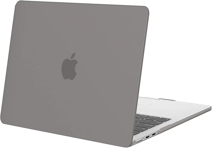 MOSISO Compatible with MacBook Air 13 inch Case M5 2026 M4 2025 M3 M2 2024-2022 A3449 A3240 A3113 A2681, Scratches-Resistant Protective Hard Shell for MacBook Air 13.6 inch Case, Gray
