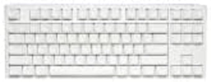 Ducky One 3 White 80% Mechanical Keyboard: Quack Mechanics Dampening, Hot-Swappable Cherry Black Switches, High-Density PBT Doubleshot Keycaps, RGB, US, White