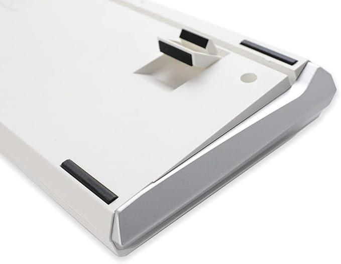 Ducky One 3 Pure White Hotswap RGB Mechanical Keyboard (Cherry MX Blue)