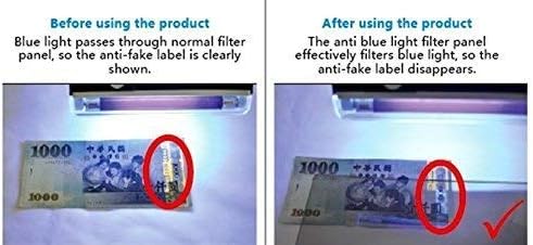 VizoBlueX 23-24 inch Anti-Blue Light Filter for Computer Monitor. Screen Protector Panel 21.5” x13.0 Blocks Blue Light for LCD TV PC iMac 24 Retina