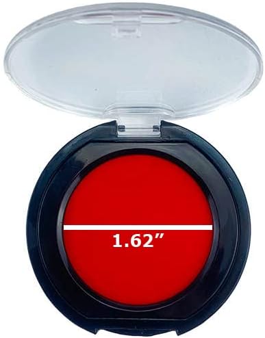 iMark Fingerprint Pad, Thumbprint Pad for Notary, Security ID & Law Enforcement – 2 Pack (Red)