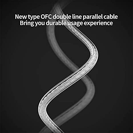 in Ear Monitor CCA CRA Ultra-Thin Diaphragm Dynamic Driver IEM Earphones Bass Earbuds with 2Pin Removable Cord,Compatible with iPhone Android,iPad MP3, Fits All 3.5mm Interface Devices(Silver)