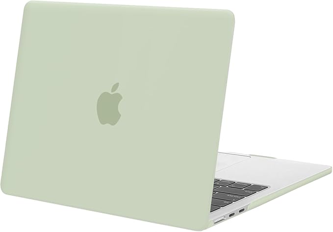 MOSISO Compatible with MacBook Air 13 inch Case M5 2026 M4 2025 M3 M2 2024-2022 A3449 A3240 A3113 A2681, Scratches-Resistant Protective Hard Shell for MacBook Air 13.6 inch Case, Sage Green