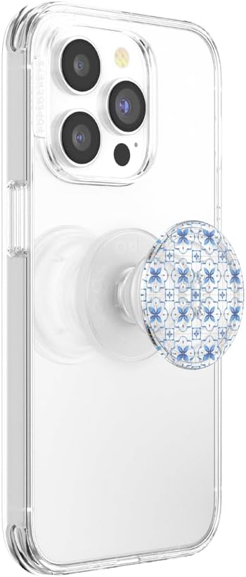 PopSockets Adhesive Phone Grip, Holder, Phone Stand, Blue - Marina
