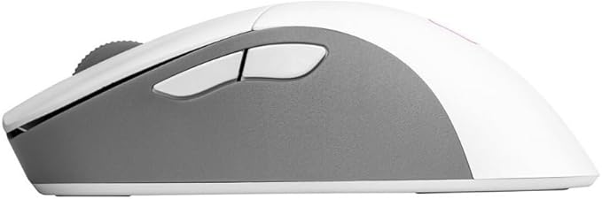 Cooler Master MM731 Wireless Gaming Mouse White, Adjustable 19,000 DPI, Palm|Claw Grip, 2.4GHz|Bluetooth, PixArt Optical Sensor, Ultraweave Cable, PTFE Feet, RGB Lighting (MM-731-WWOH1)