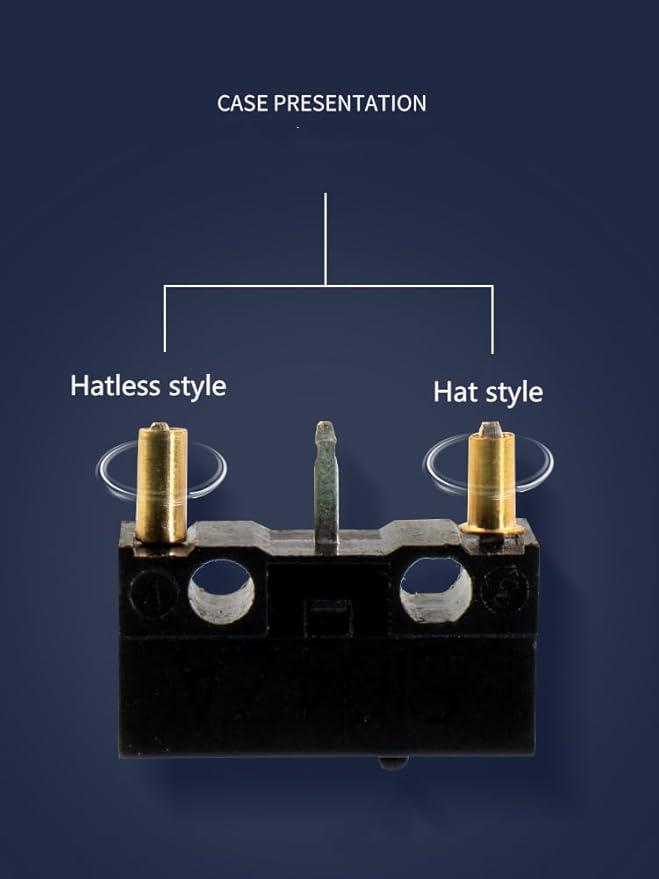 Mechanical Keyboard Mouse Microswitch to Hot Plug Socket Mouse to Hot Swap Microswitch Hot Swap Socket Pin Socket (Hat Style, 20)