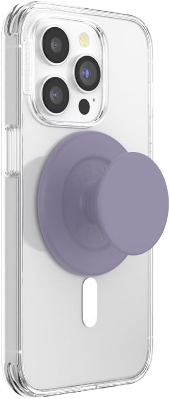 PopSockets Phone Grip for MagSafe, Magnetic Holder, Phone Stand, Purple - Soft Touch Dusk