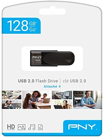 PNY 128GB Attaché 4 USB 2.0 Flash Drive