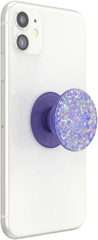 PopSockets Adhesive Phone Grip, Holder, Phone Stand, Purple - Ice Purple