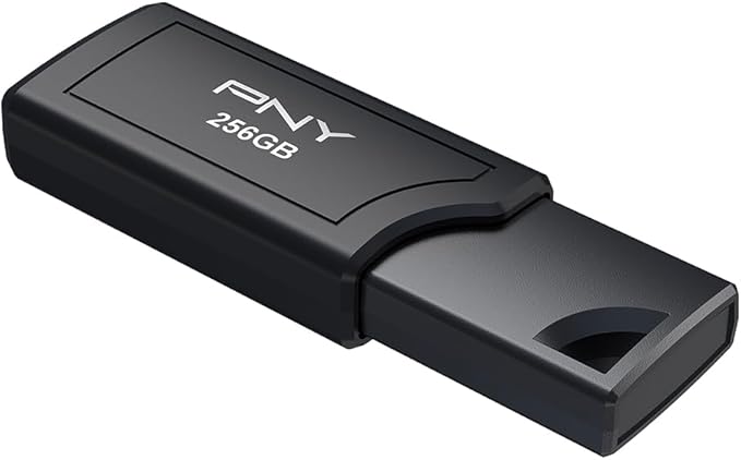 PNY PRO Elite V3 256GB USB 3.2 Gen 2 Flash Drive – Up to 1000MB/s Read, Up to 800MB/s Write, Extreme Performance for Professional Data Storage and Transfers, Premium Metal Design, Type-A Connector