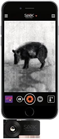 Seek Thermal CompactXR – Outdoor Thermal Imaging Camera for iOS, Black (LT-AAA)