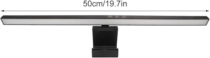 Monitor Light Bar, LED Lights for Monitor, Computer Monitor Lamp for Ensuring A Personalized and Comfortable Working Environment (Black)