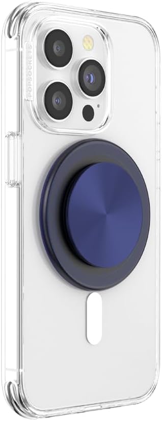 PopSockets Phone Grip for MagSafe, Magnetic Holder, Phone Stand - French Navy