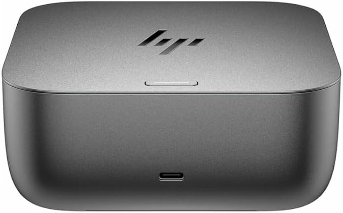 HP 100W G6 Thunderbolt 4 Dock Port Replicator Bundle with DKZ Hub 9X472UT#ABA (Universal Thunderbolt/USB-C Docking Station, Data Transfers to Any Brand Laptop, Single Cable for Charging) 5 Pack