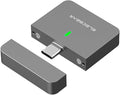 ElecGear Mini 2230 NVMe Enclosure, USB Type-C 3.2 External Hard Drive Aluminum Case for 30mm PCIe M.2 SSD, 10Gbps USB Flash Drive Memory Reader with Magnet Cap