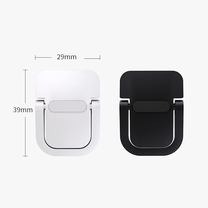 Notebook Invisible Stand, Computer Keyboard Stand for Desk , Bracket Mini Portable Heightened Cooling Stand (Black)