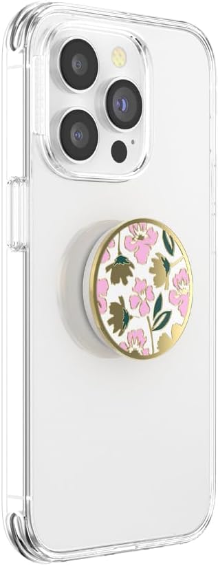 PopSockets Adhesive Phone Grip, Holder, Phone Stand, Enamel - Enamel Feel Pretty