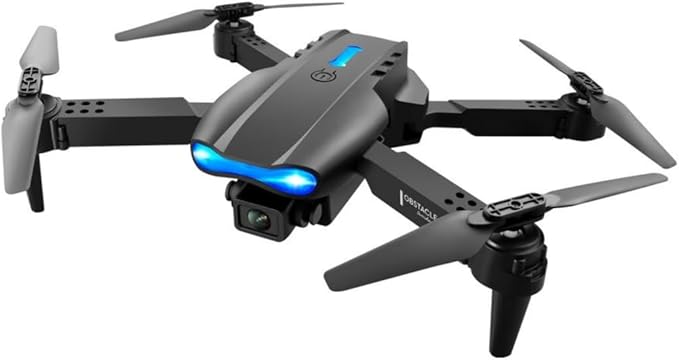 Mini E99 Pro RC Drone with Dual Camera, WiFi FPV, Foldable Design, Brushless Motor, Remote Control, 1 Rechargeable Batteries – Electronic Camera Drone