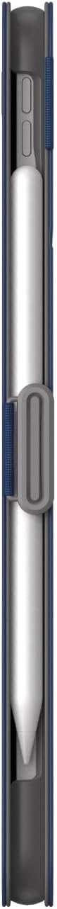 Speck Case for iPad Pro 4th Generation 11 Inch - Drop & Camera Protection, Slim Multi Range Stand, Apple Pencil Holder - Arcadia Navy/Moody Grey