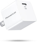 30W USB-C Power Adapter PowerLot GaN III USB C Wall Charger, PD USBC Fast Charger Block for iPhone 15/15 Pro/15 Pro Max/15 Plus/14/13/12/11, Pixel 7/7 Pro, iPad Pro/Air, AirPods, iWatch, MacBook Air