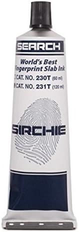 Sirchie - Fingerprint Ink, 4oz. Tube - 231T