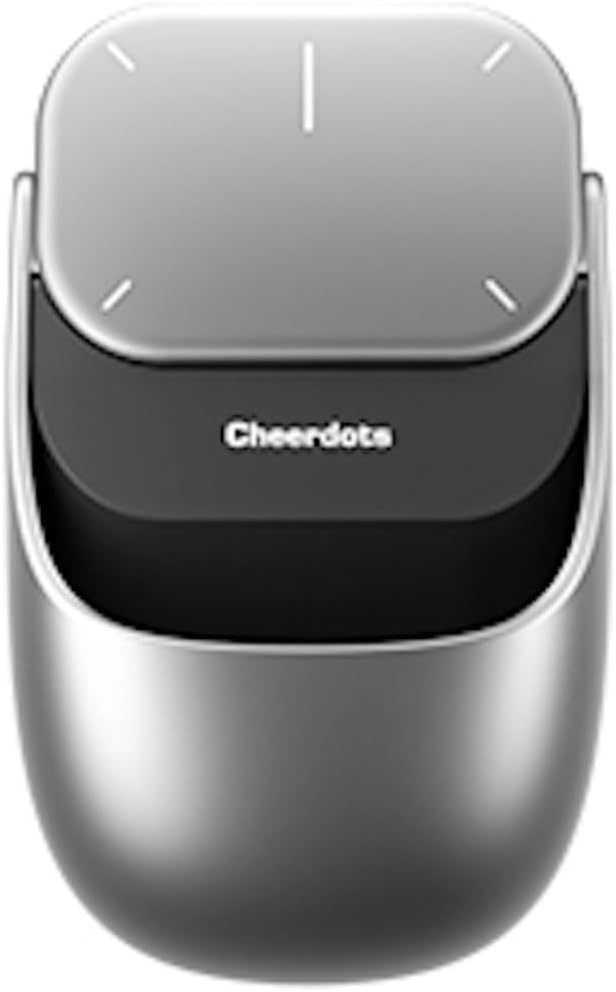 Cheerdots2 Bluetooth Detachable Air Mouse Touchpad Mouse & Wireless Presenter, Voice Control, and Laser Pointer – Detachable, Perfect for Mac & Windows (CHP04 Recording)
