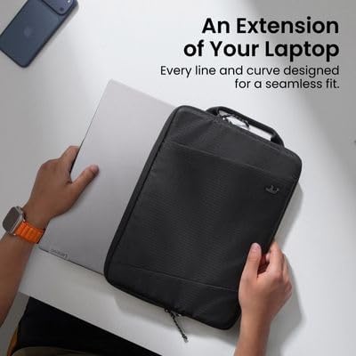 tomtoc Essence-A35 360 Protective Laptop Sleeve for 15.6-16.2 Inch HP Lenovo Acer ASUS Dell Laptop, Water-Resistant Case with CornerArmor