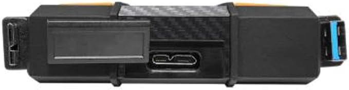 ADATA HD710 Pro - 2 TB External Hard Drive - Shockproof, Waterproof & Dustproof - Durable Storage - For Gamers, Students & Professionals - Mac, PC & Linux Compatible - Yellow - AHD710P-2TU31-CYL