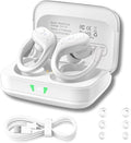 Groove Electronics Wireless Bluetooth Earbuds with Charging Case | Wireless Sports Earbuds | Running Ear Phones | White