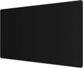 Gaming Mouse Pad Large XXL Extended Desk Mat with Non-Slip, Special-Textured Surface, Stitched Edges for Gaming and Office Home - Black